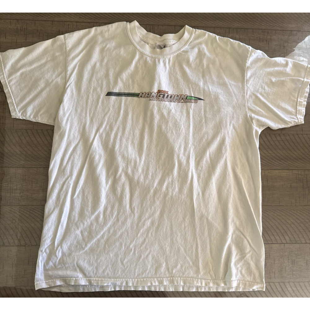 2001 Hangtown Motorcross Classic T Shirt Sacramento, California Moto Tee XL